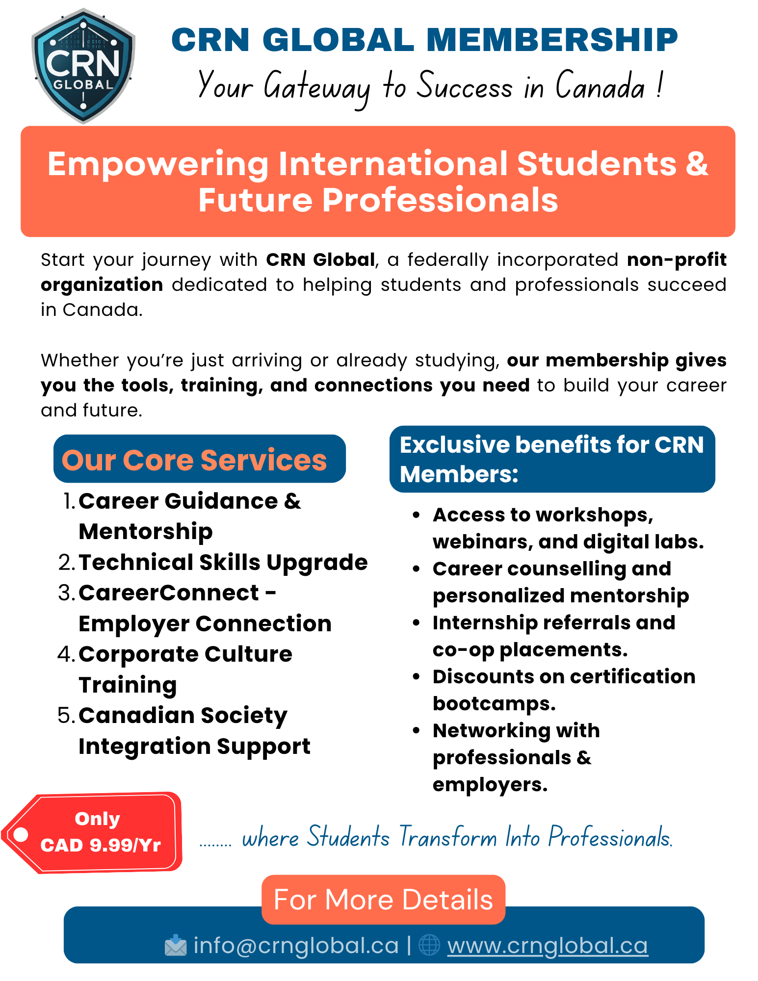 Your Professional Journey!